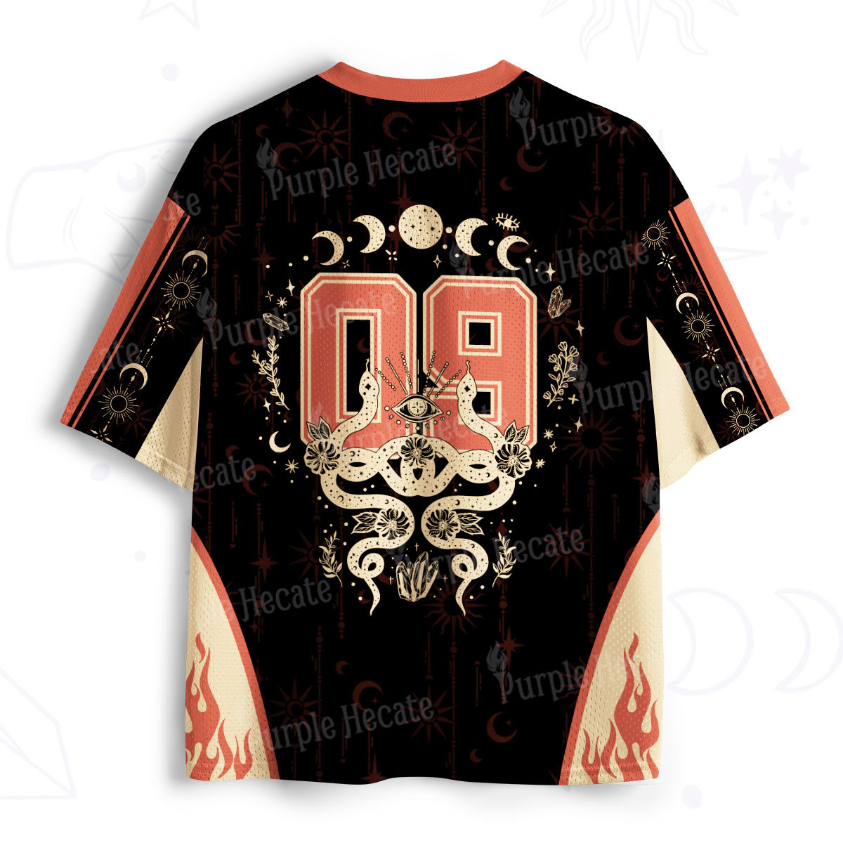 Purplehecate Lunar Serpent Alchemy Mesh Jersey