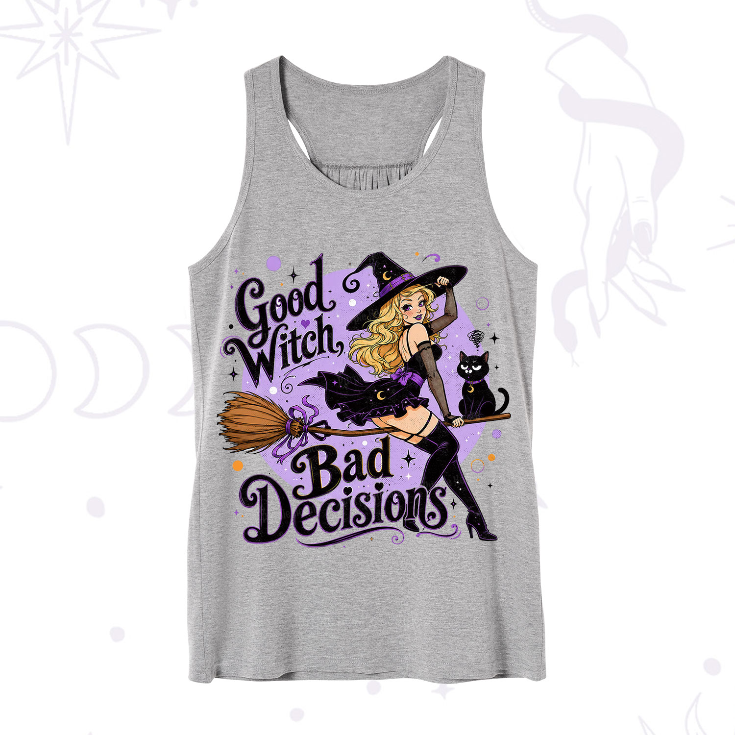 Purplehecate Good Witch Bad Decisions Tank
