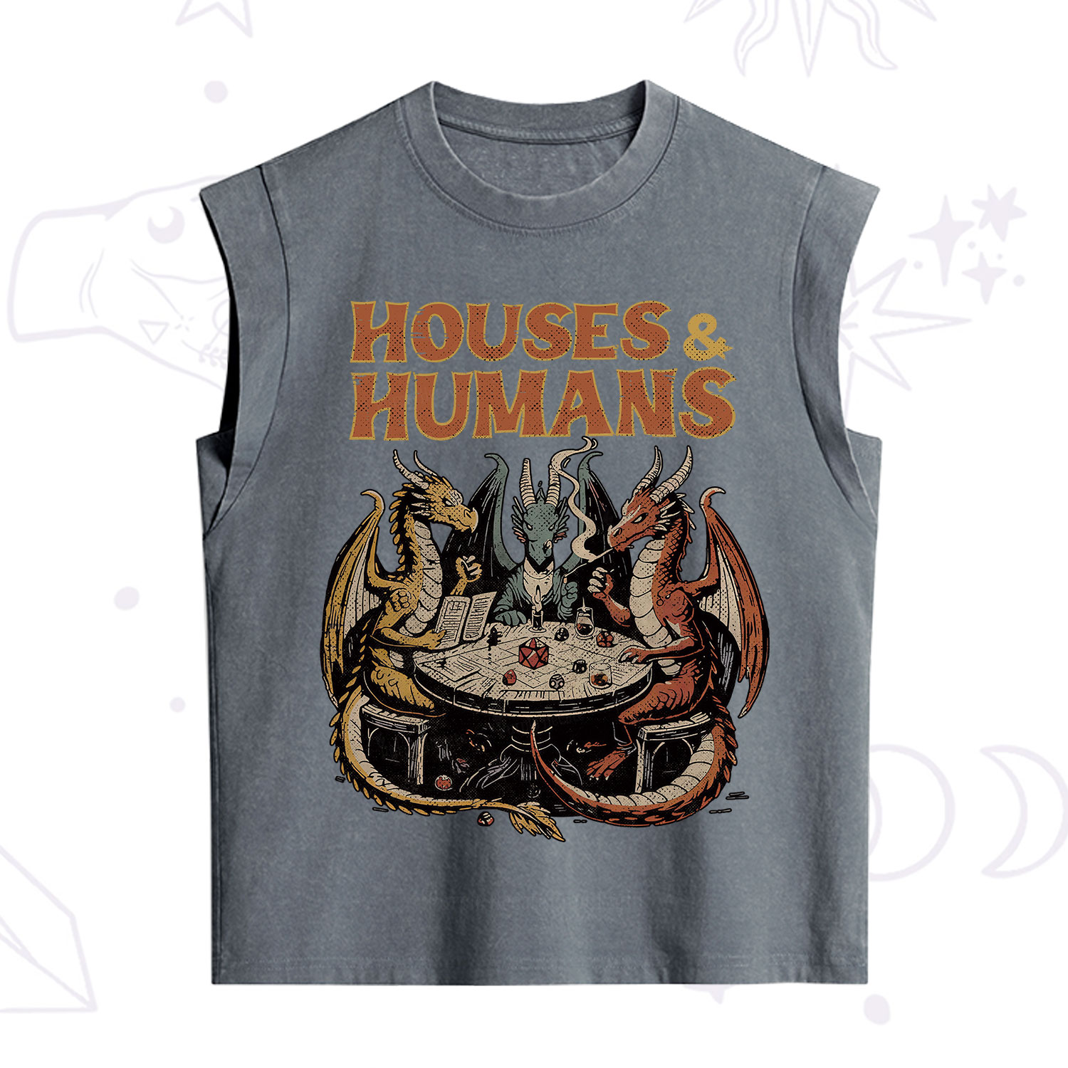 Purplehecate Houses And Humans Vintage Washed Tank