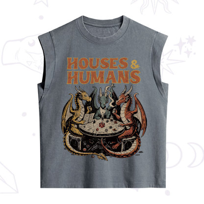 Purplehecate Houses And Humans Vintage Washed Tank