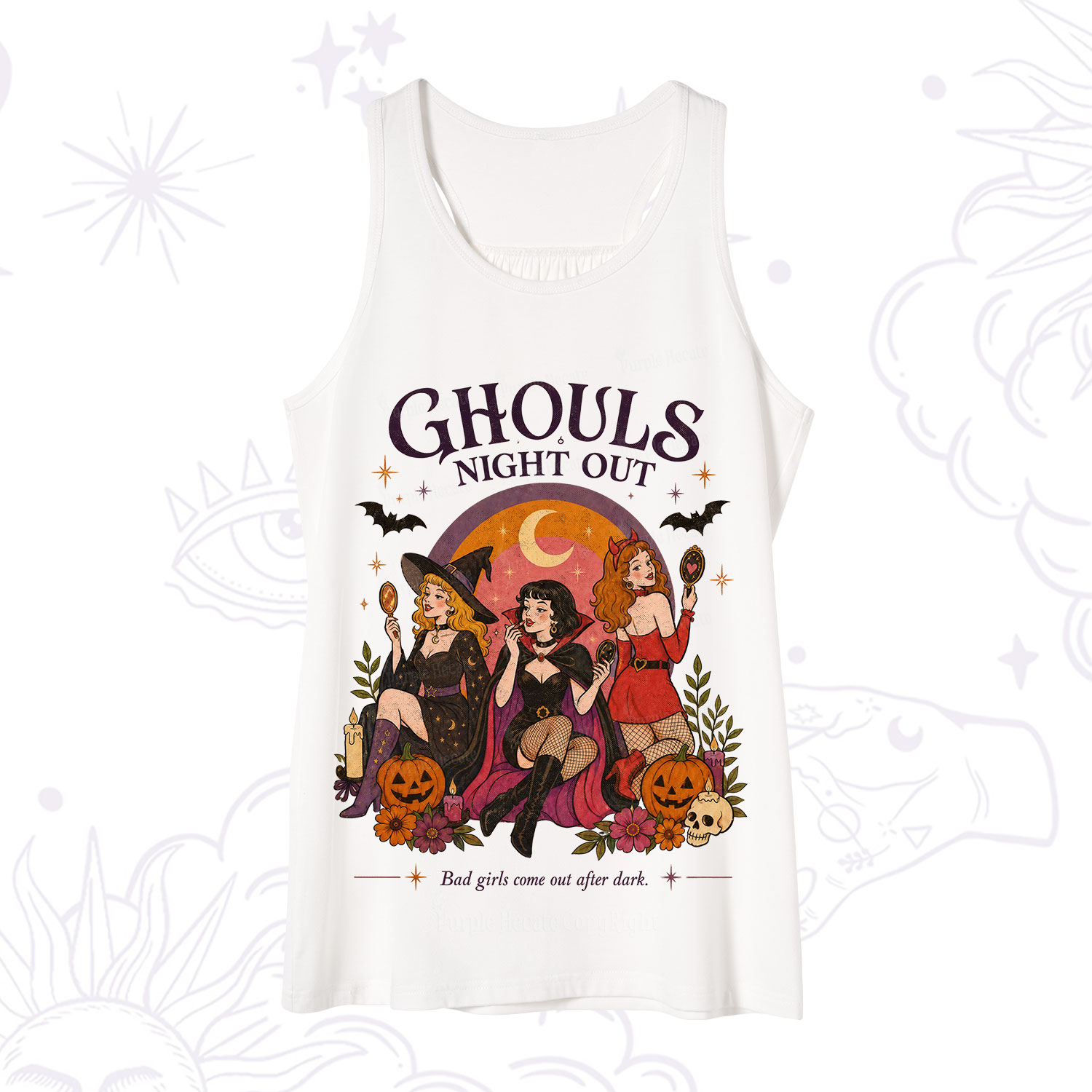 Purplehecate Ghouls Night Out Tank
