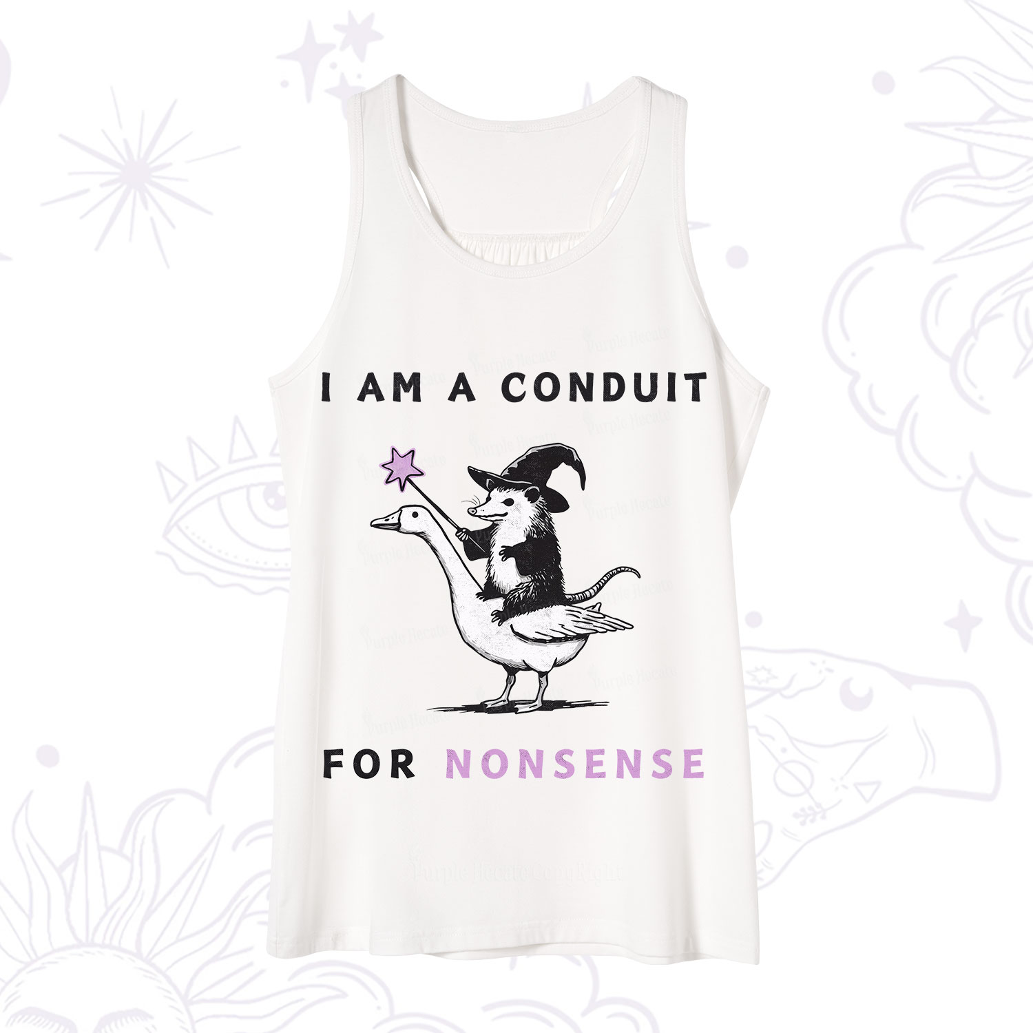 Purplehecate I Am A Conduit For Nonsense Tank