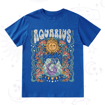 Purplehecate Aquarius Spirit Zodiac T-Shirt