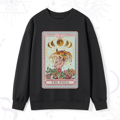 Purplehecate The Pizza Tarot Sweatshirt