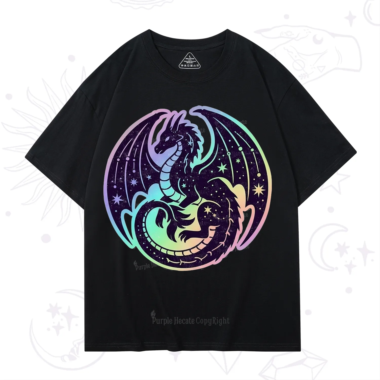 Purplehecate Cosmic Dragon T-Shirt