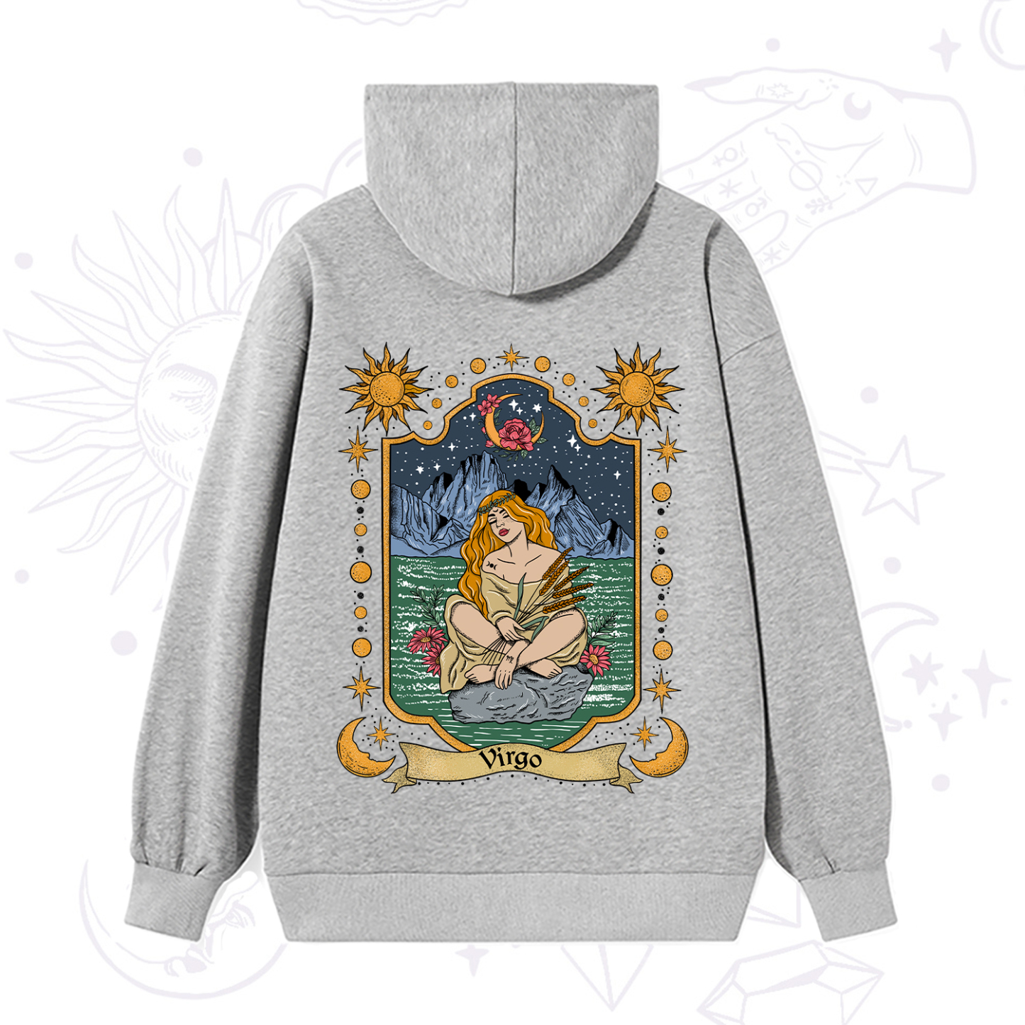 Purplehecate Virgo Zodiac Hoodie