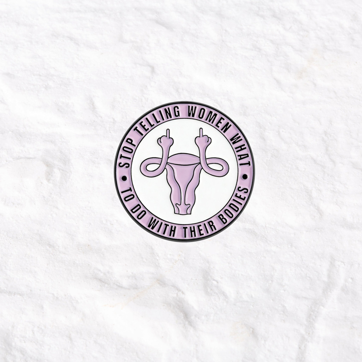 Purplehecate My body my choicel Pin