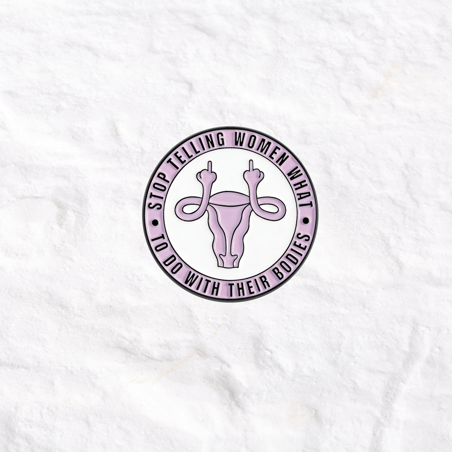 Purplehecate My body my choicel Pin