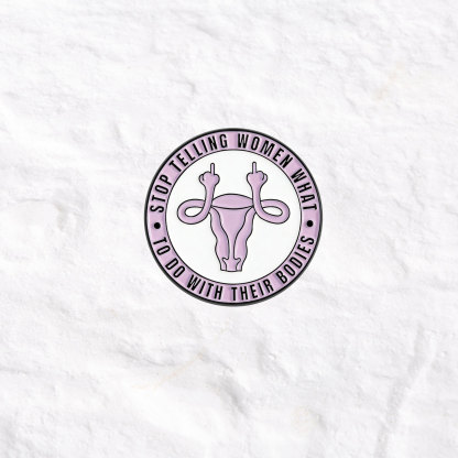 Purplehecate My body my choicel Pin