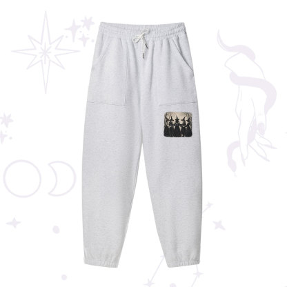 Purplehecate Girls Will Be Girls Witch Fleece Sweatpants