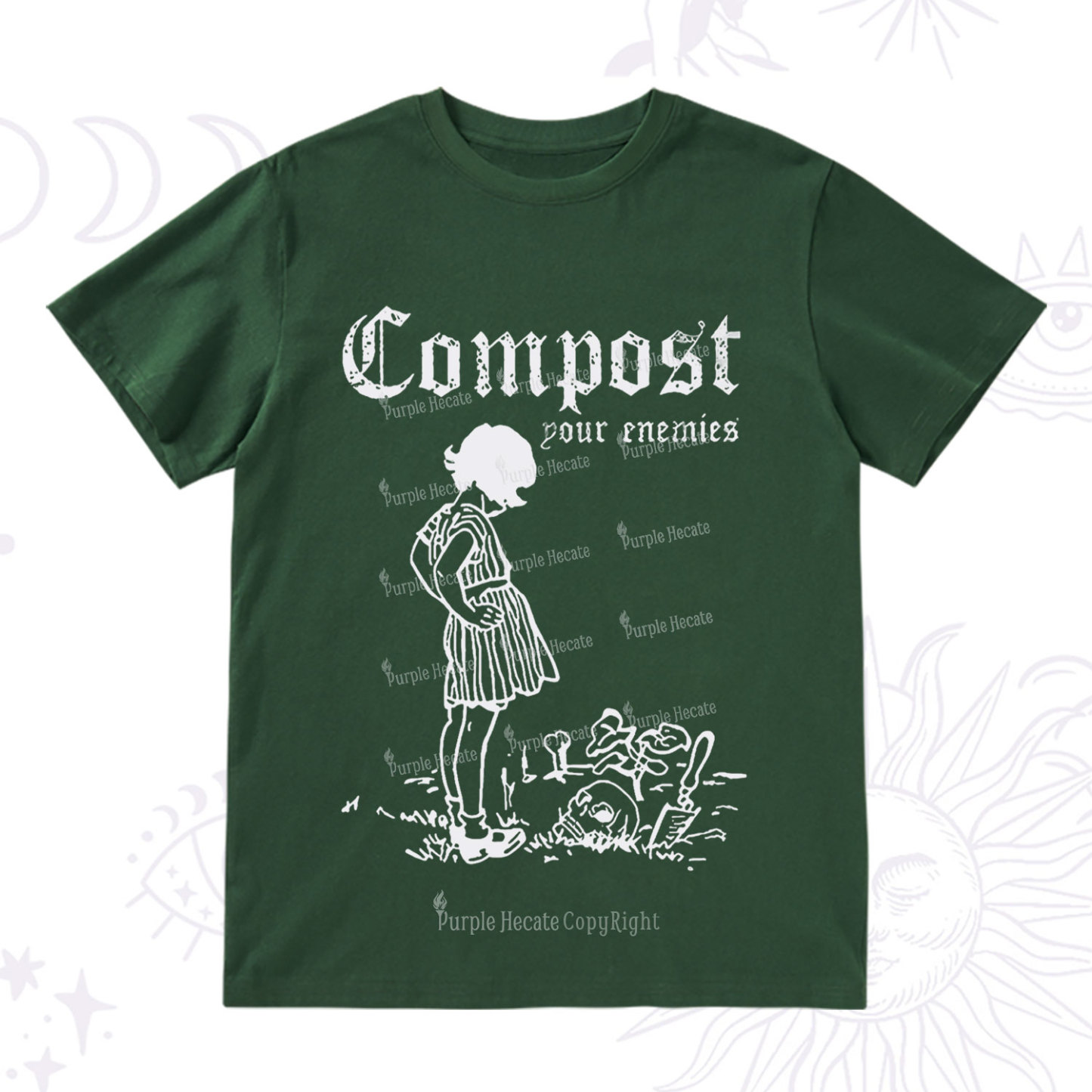 Purplehecate Compost Your Enemies T-Shirt