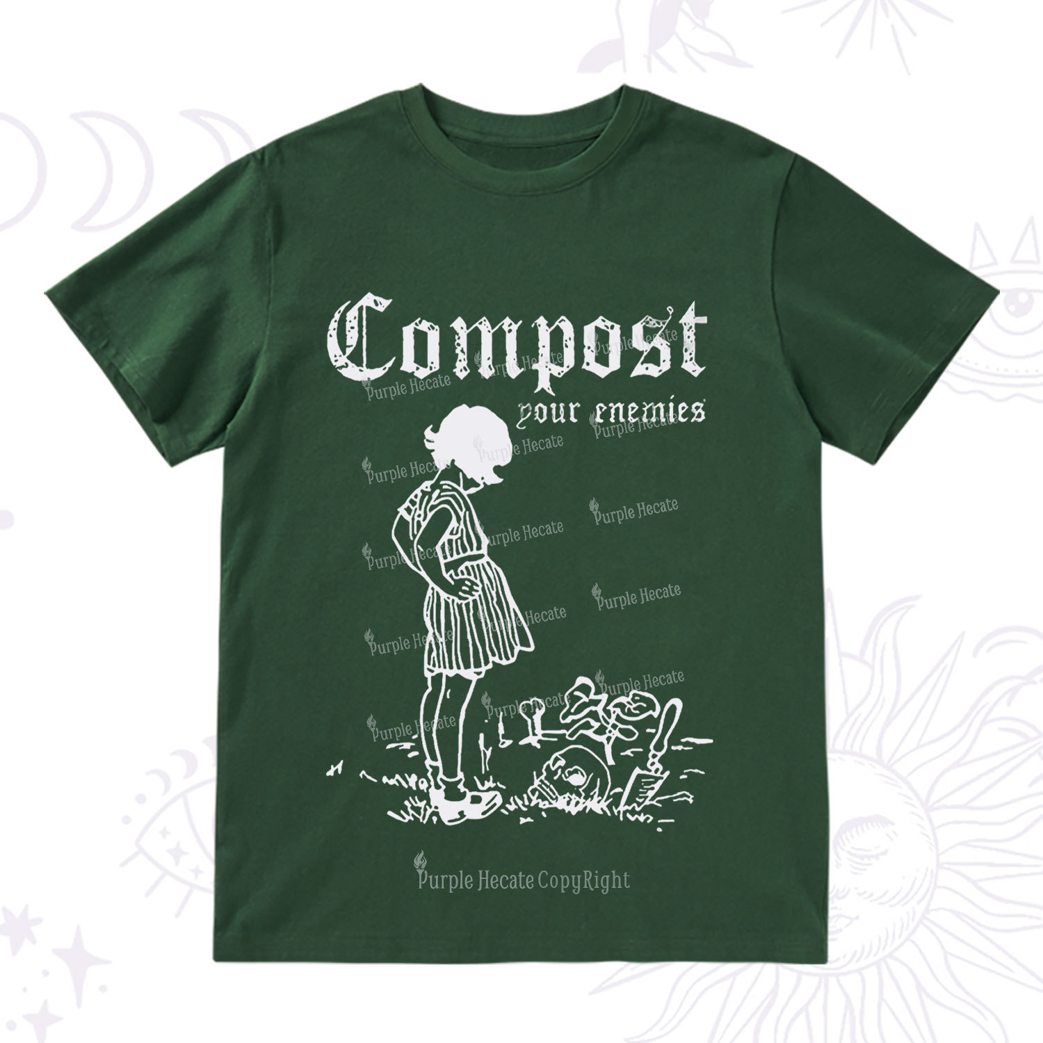 Purplehecate Compost Your Enemies T-Shirt