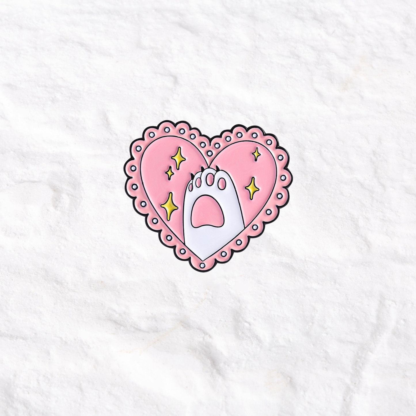 Purplehecate Always Be Pawsifive Pin