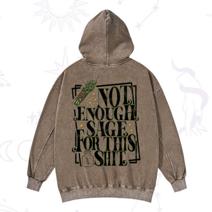 Purplehecate  Smudge for This Shit Washed Hoodie