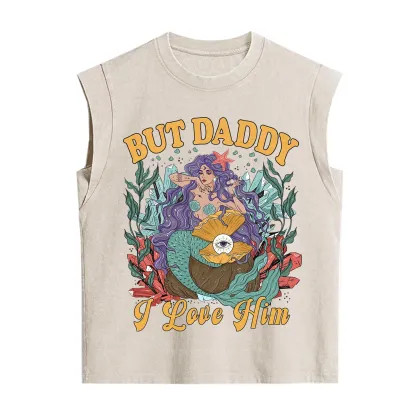 Purplehecate But Daddy I Love Him Vintage Washed Tank