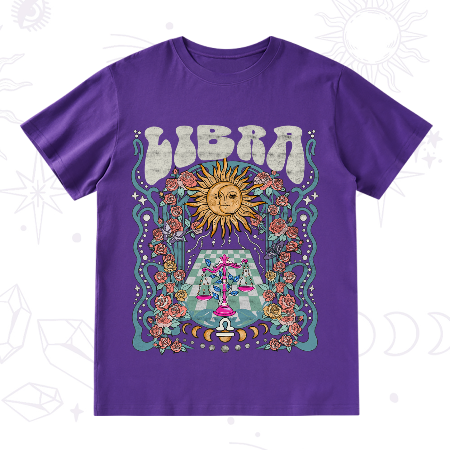 Purplehecate Libra Spirit Zodiac T-Shirt