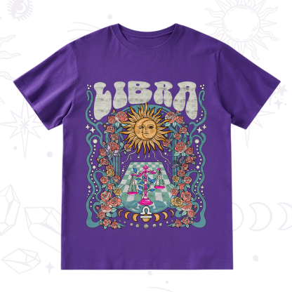 Purplehecate Libra Spirit Zodiac T-Shirt