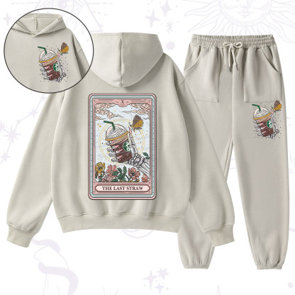 Purplehecate The Last Straw Tarot Fleece Hoodie Suit
