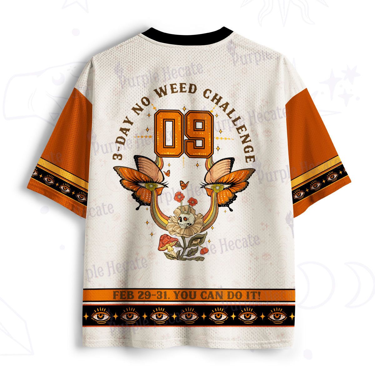 Purplehecate 3 Day No Weed Challenge Mesh Jersey