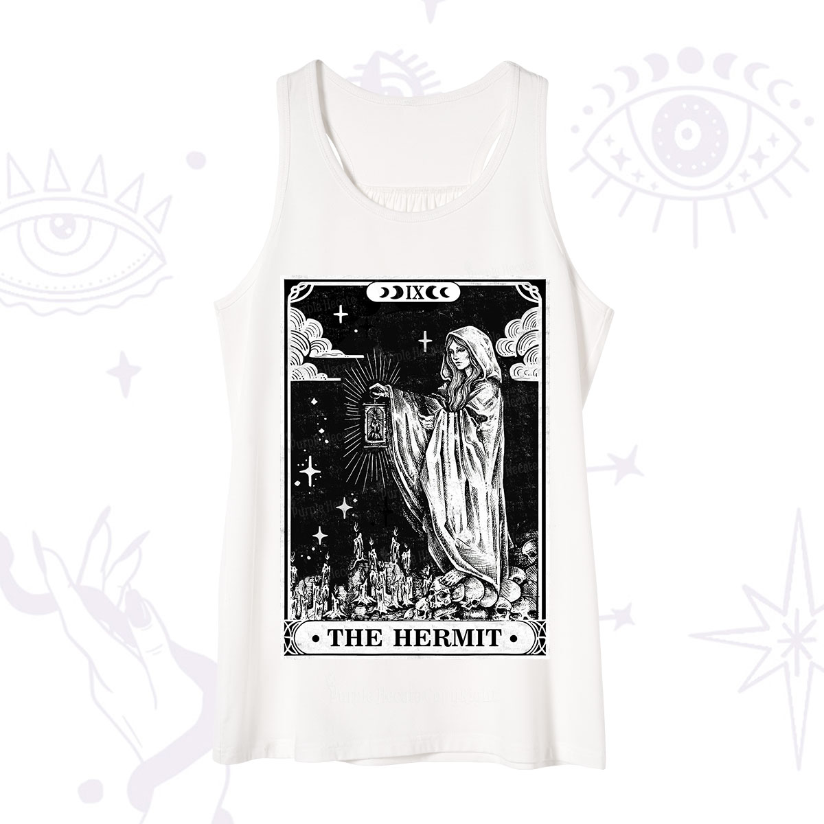 Purplehecate The Hermit Goddess Tarot Card Tank