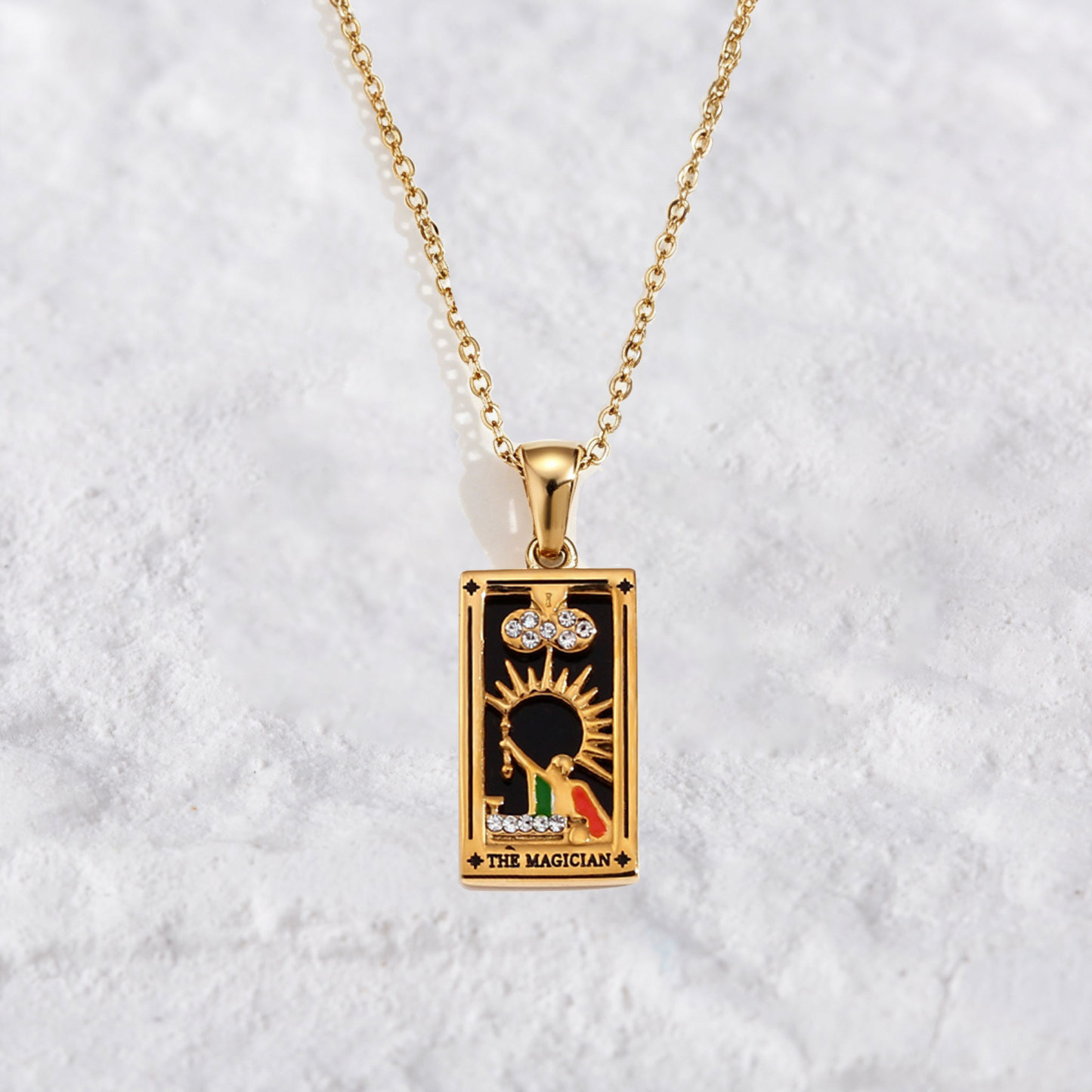 Purplehecate The Magician Tarot Necklace