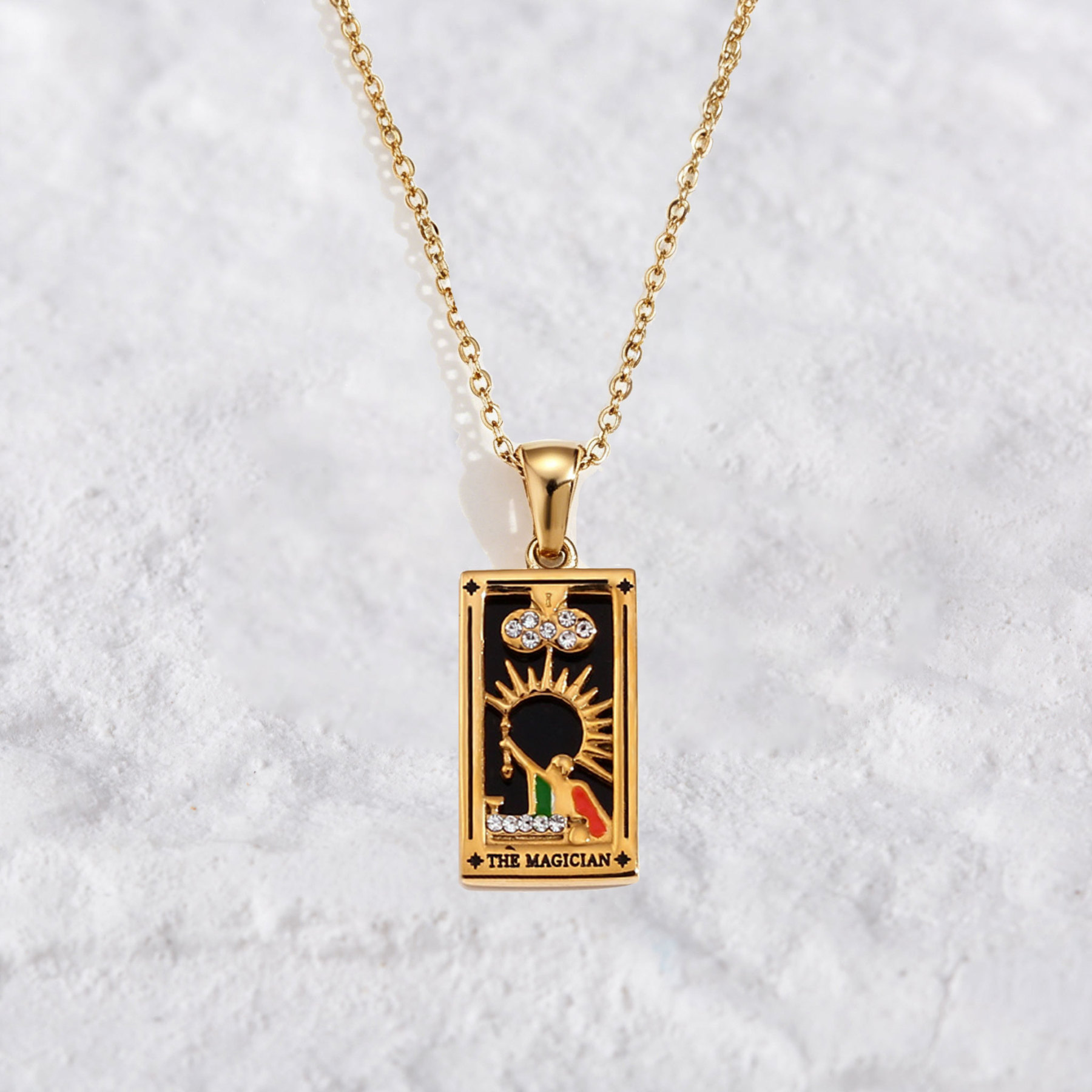 Purplehecate The Magician Tarot Necklace