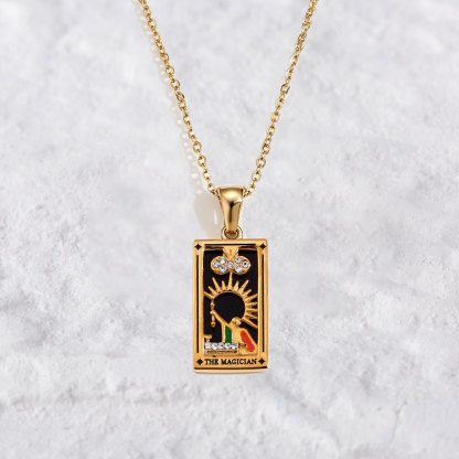 Purplehecate The Magician Tarot Necklace