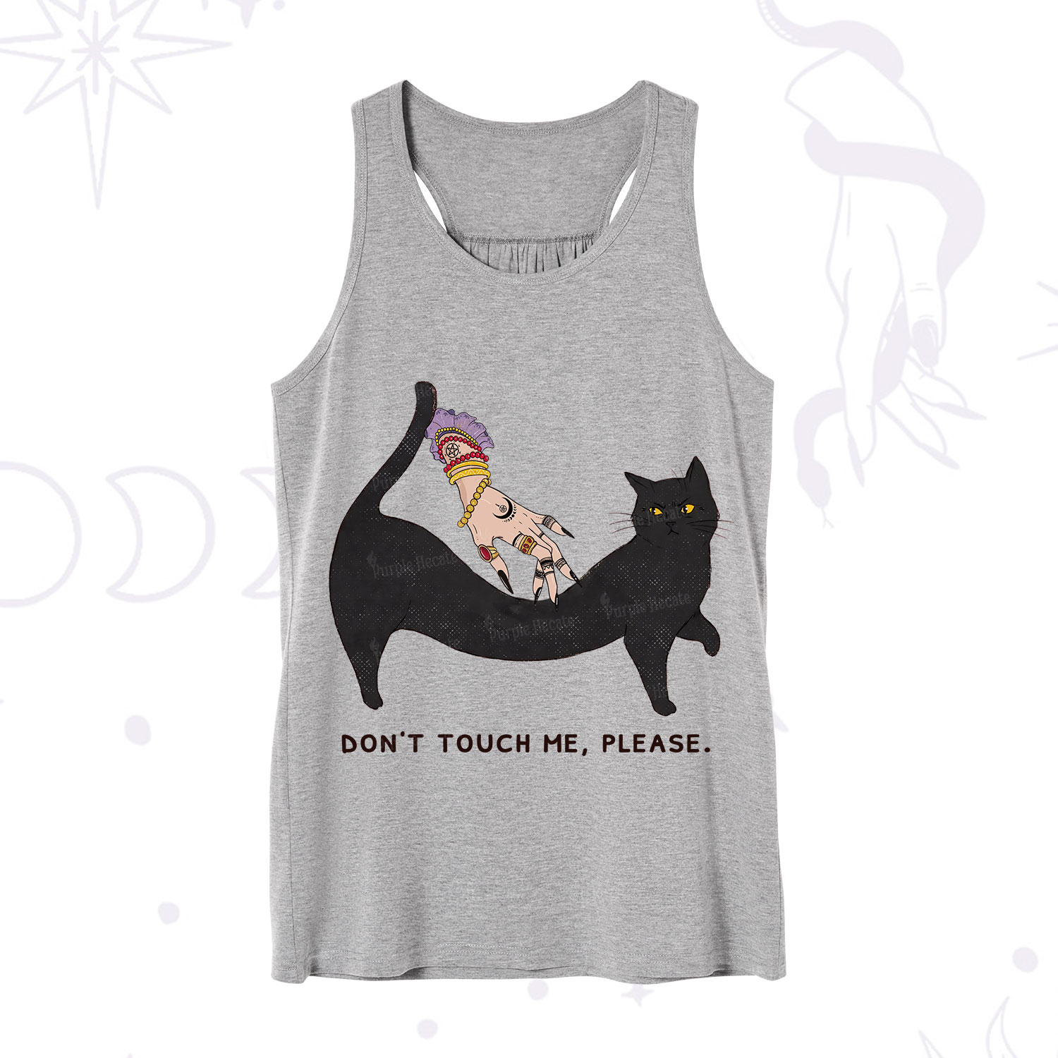 Purplehecate Don't Touch Me Tank