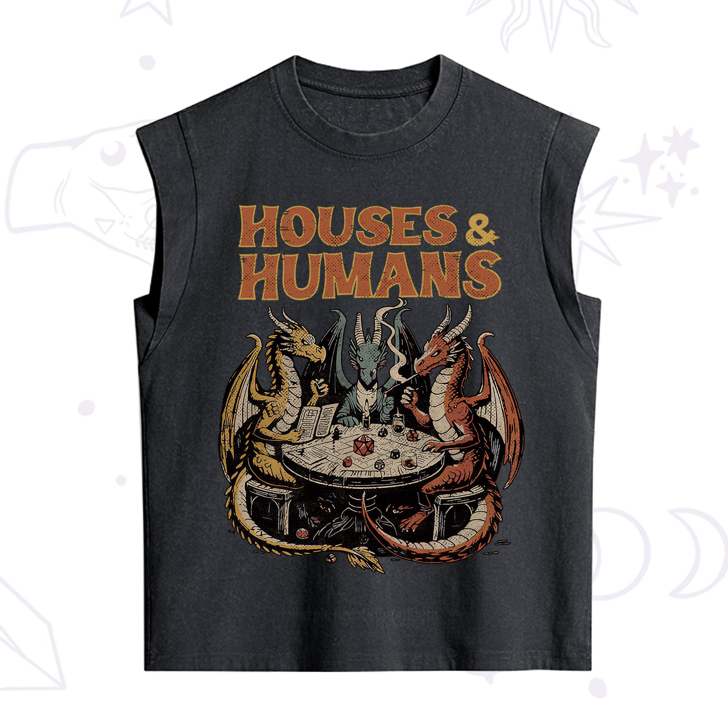 Purplehecate Houses And Humans Vintage Washed Tank