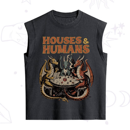 Purplehecate Houses And Humans Vintage Washed Tank
