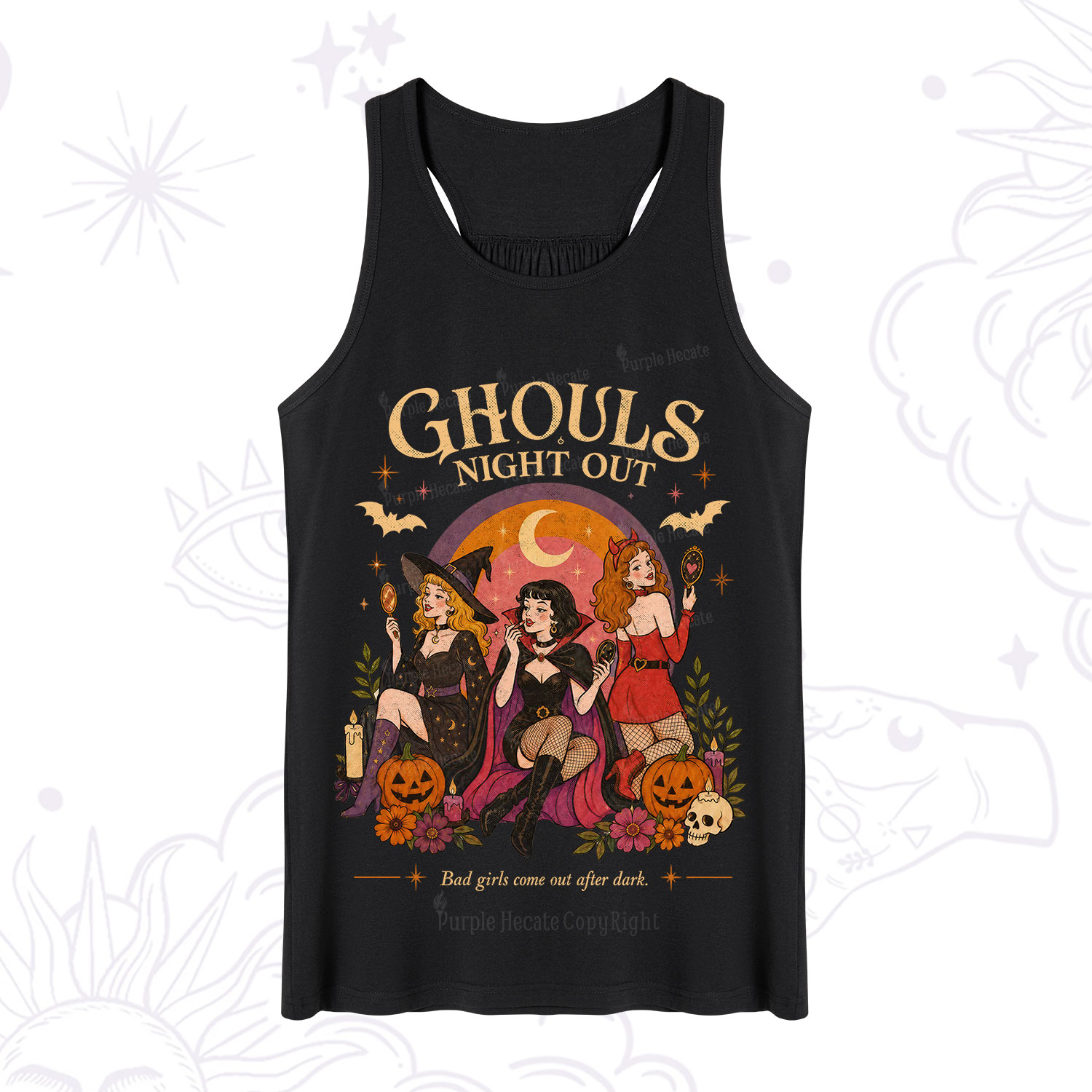 Purplehecate Ghouls Night Out Tank