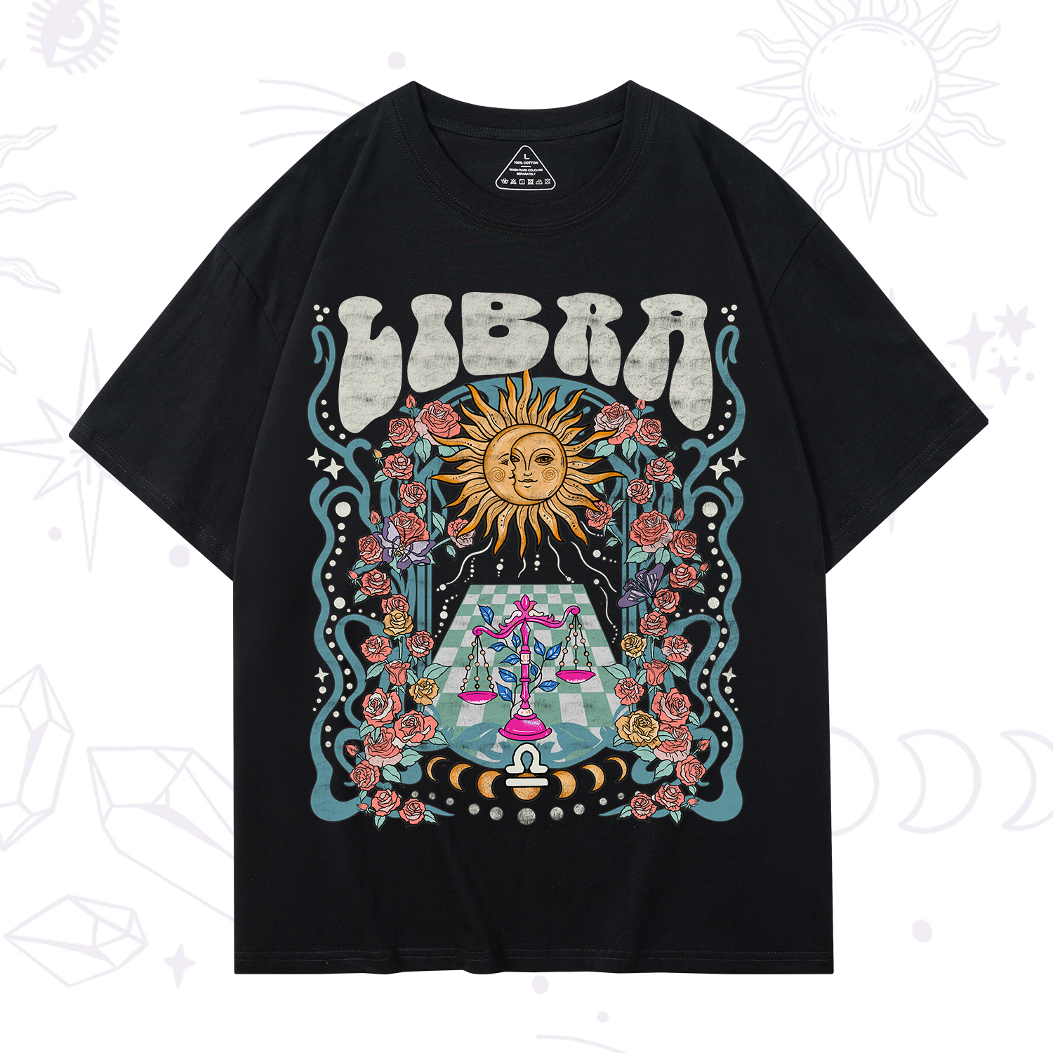 Purplehecate Libra Spirit Zodiac T-Shirt