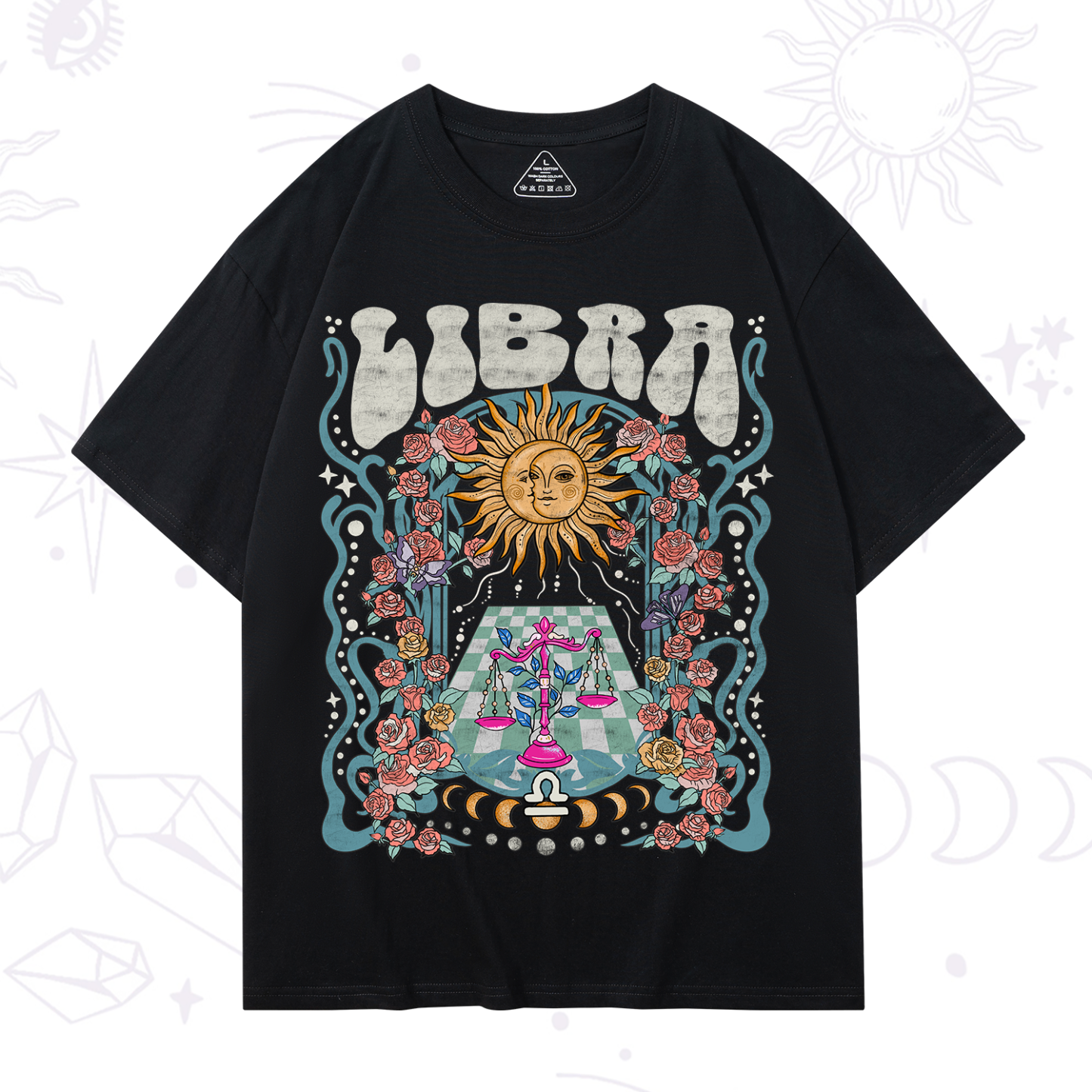 Magic Purplehecate Libra Spirit Zodiac T-Shirt