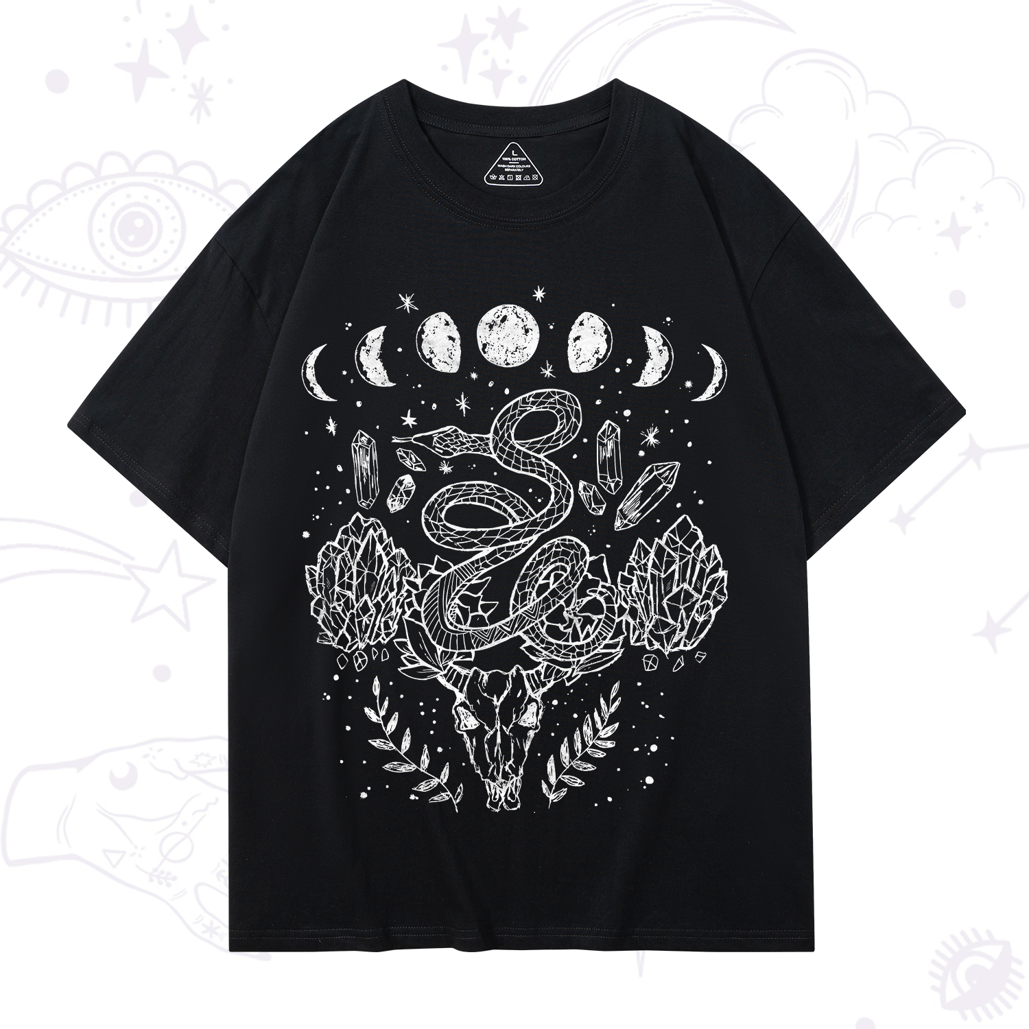 Purplehecate Crystals Witchy T-Shirt