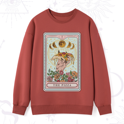 Purplehecate The Pizza Tarot Sweatshirt