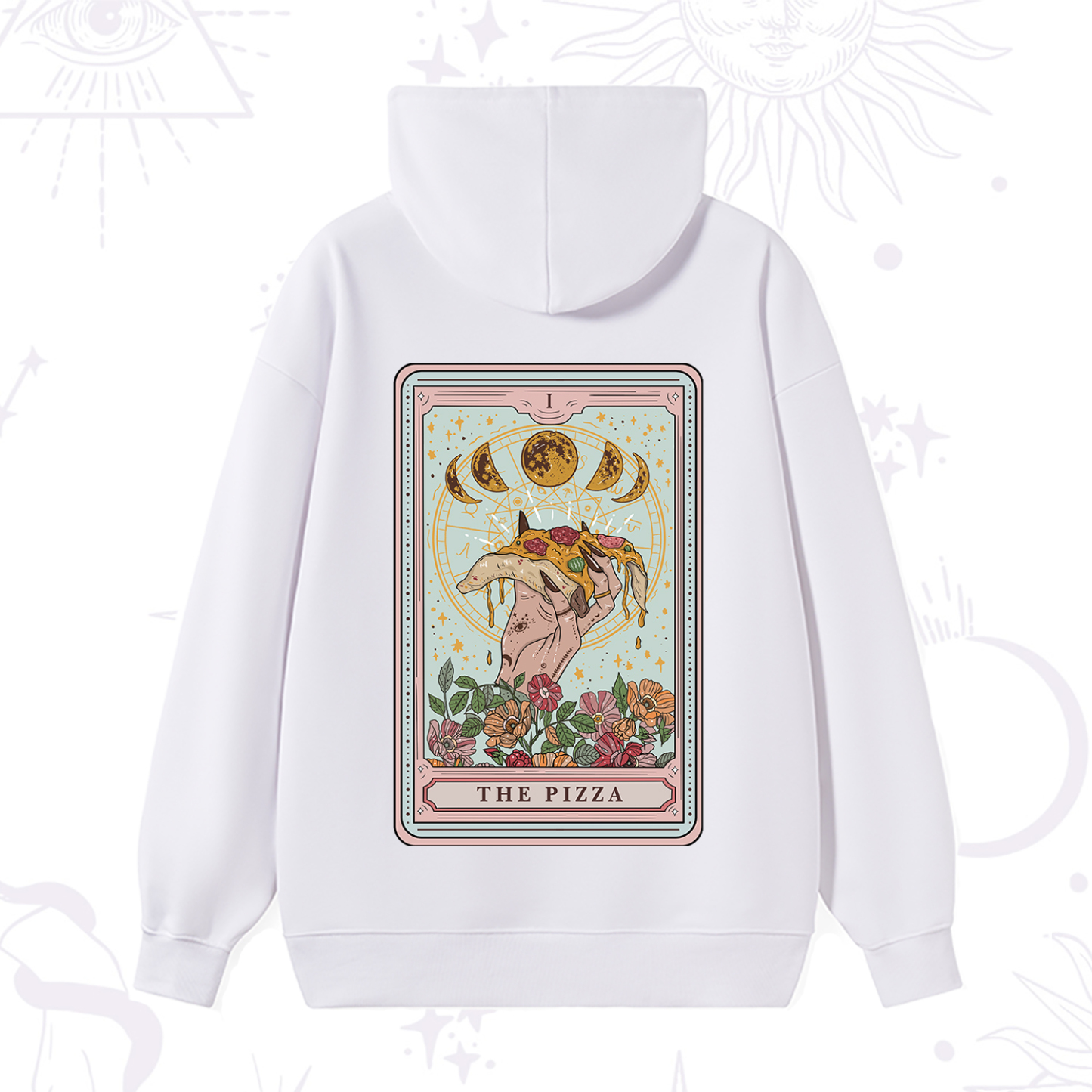 Purplehecate The Pizza Tarot Hoodie