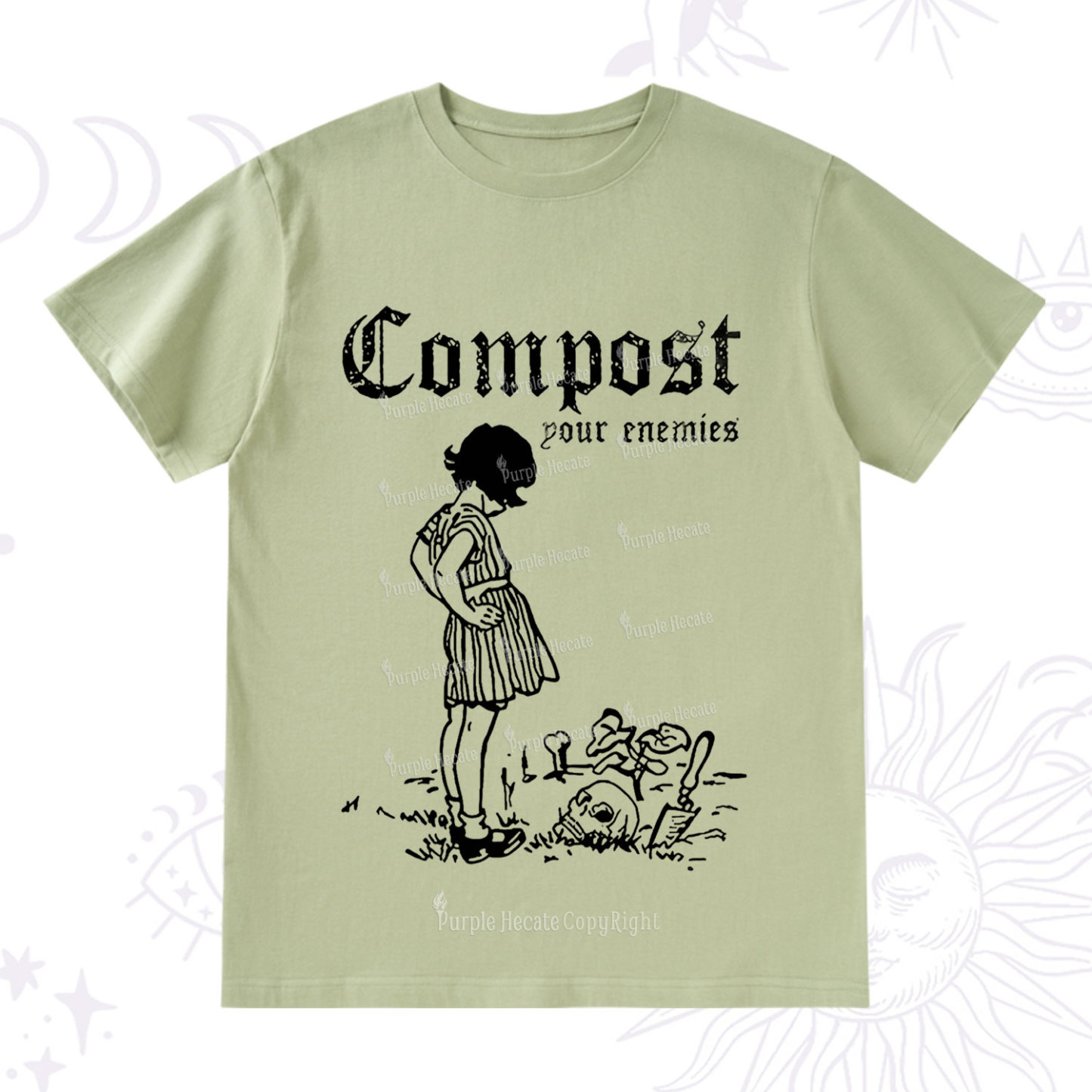 Purplehecate Compost Your Enemies T-Shirt