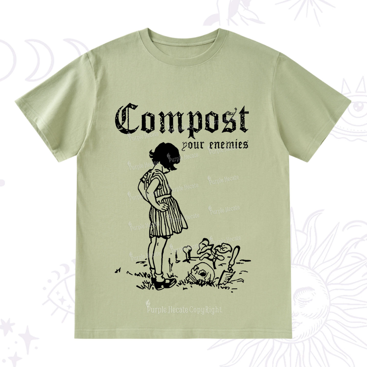 Purplehecate Compost Your Enemies T-Shirt