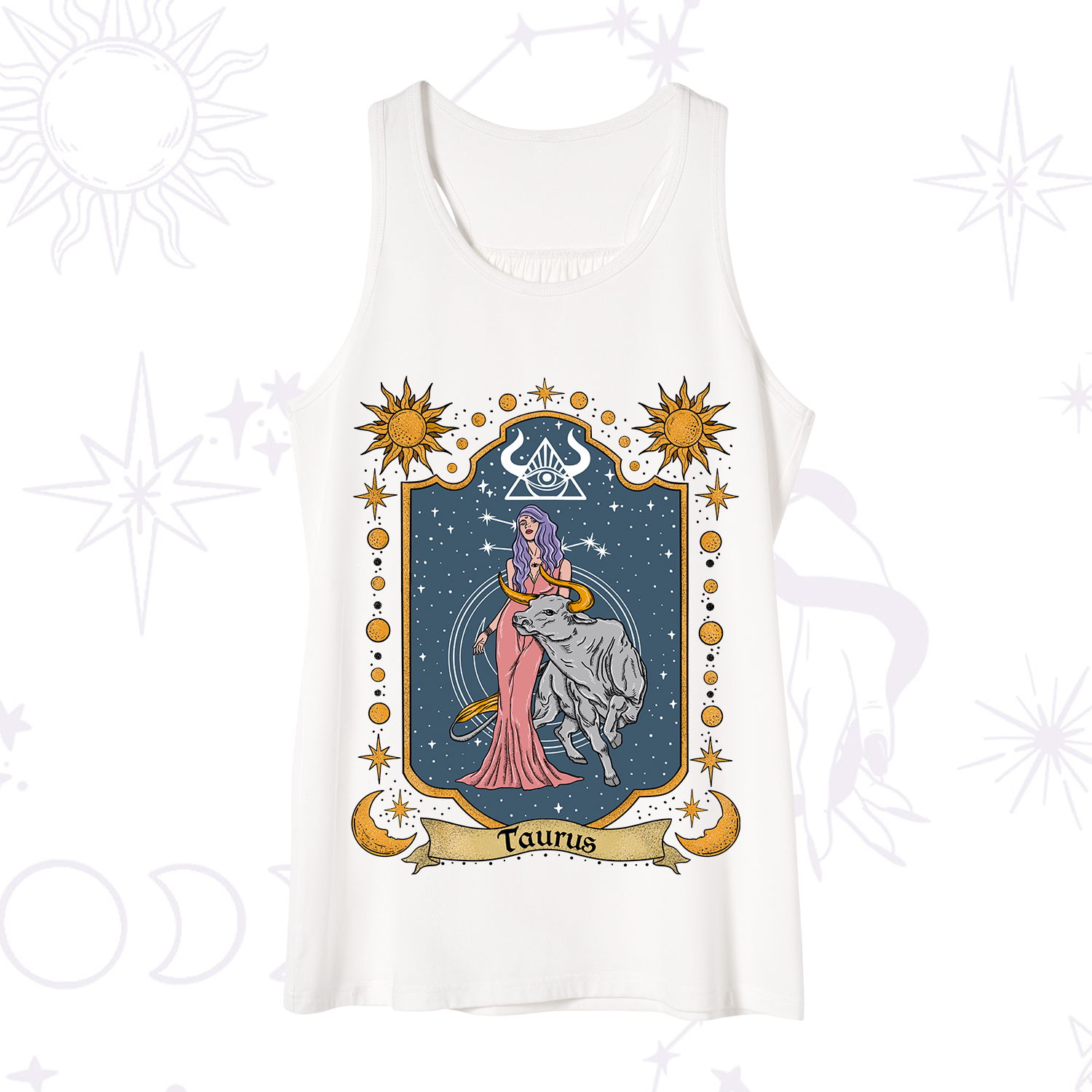 Purplehecate Taurus Zodiac Tank