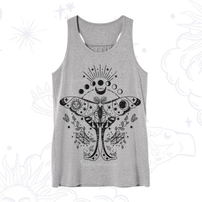 Purplehecate Moonlit Celestial Moth Tank