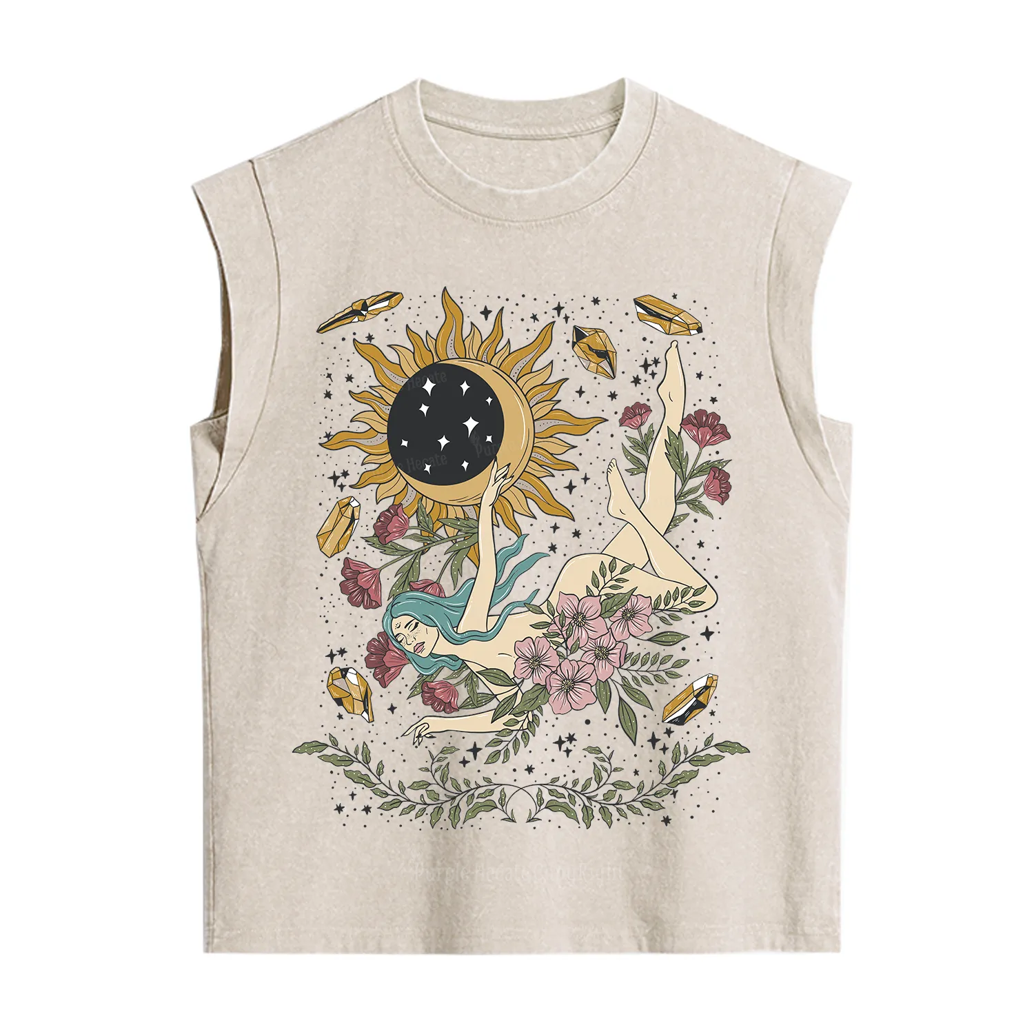 Purplehecate My Girl Your Day Will Come Vintage Washed Tank