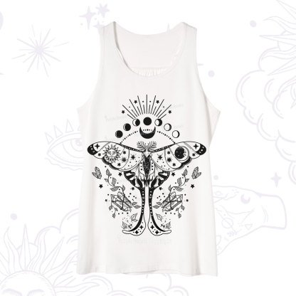 Purplehecate Moonlit Celestial Moth Tank