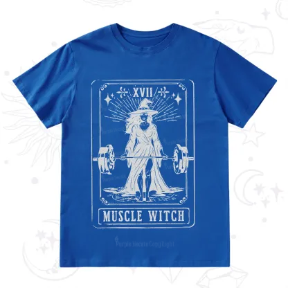 Purplehecate The Muscle With Tarot T-Shirt