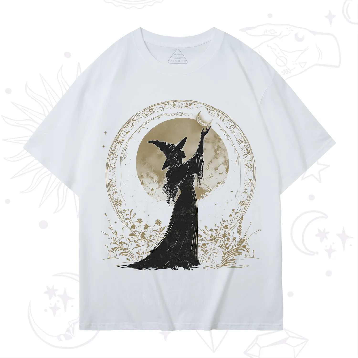 Purplehecate The Moon Witch T-Shirt