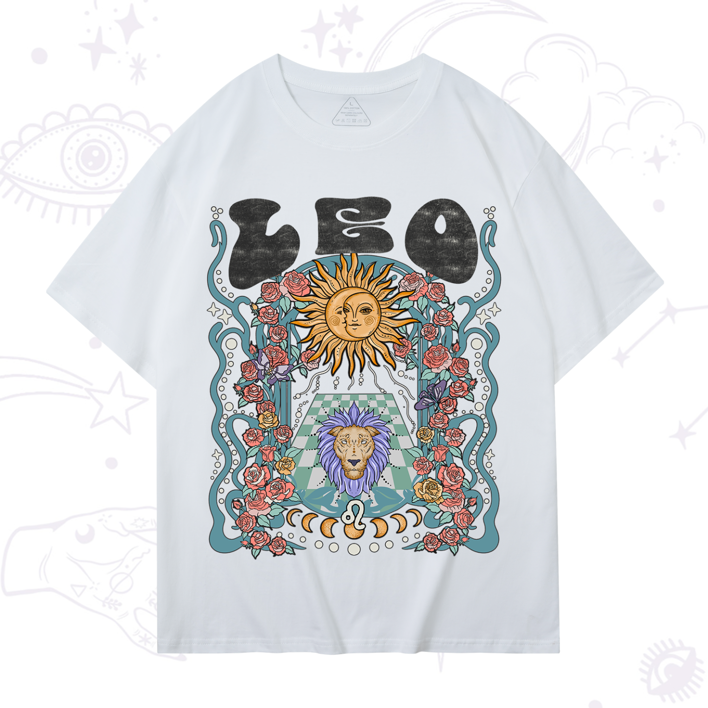 Purplehecate Leo Spirit Zodiac T-Shirt