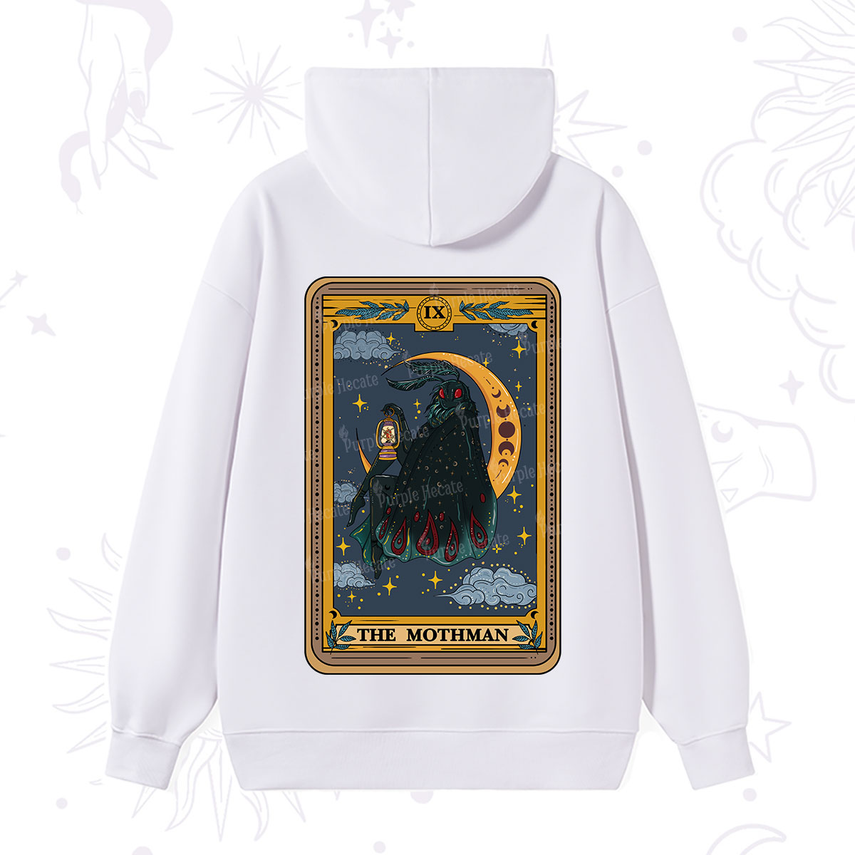 Purplehecate The Mothmen Tarot Hoodie