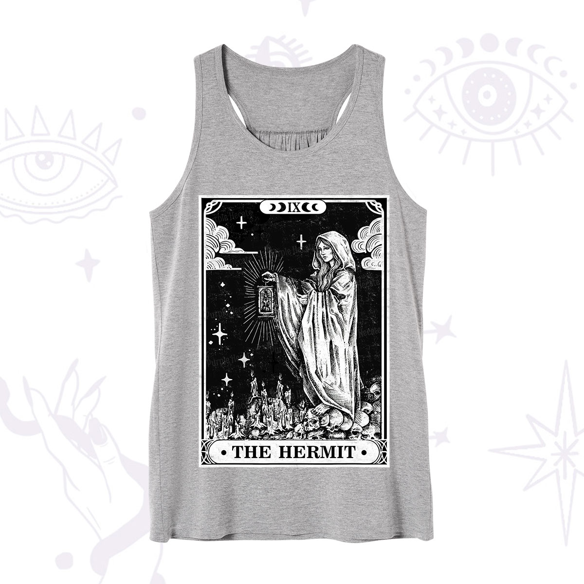 Purplehecate The Hermit Goddess Tarot Card Tank