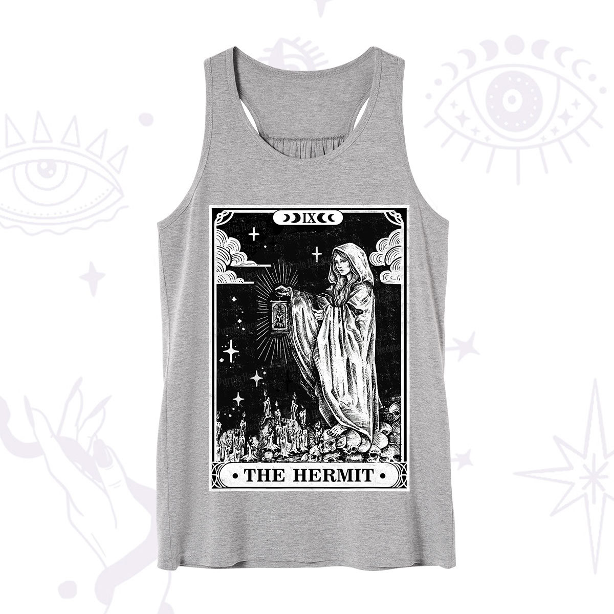 Purplehecate The Hermit Goddess Tarot Card Tank