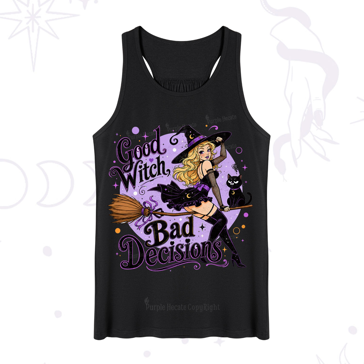 Purplehecate Good Witch Bad Decisions Tank