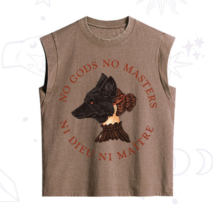 Purplehecate No Gods No Masters Vintage Washed Tank